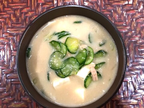 夏の冷たい納豆汁＊ツナの冷や汁